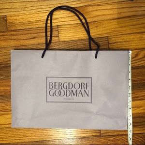 Bergdorf Goodman shopping bag medium